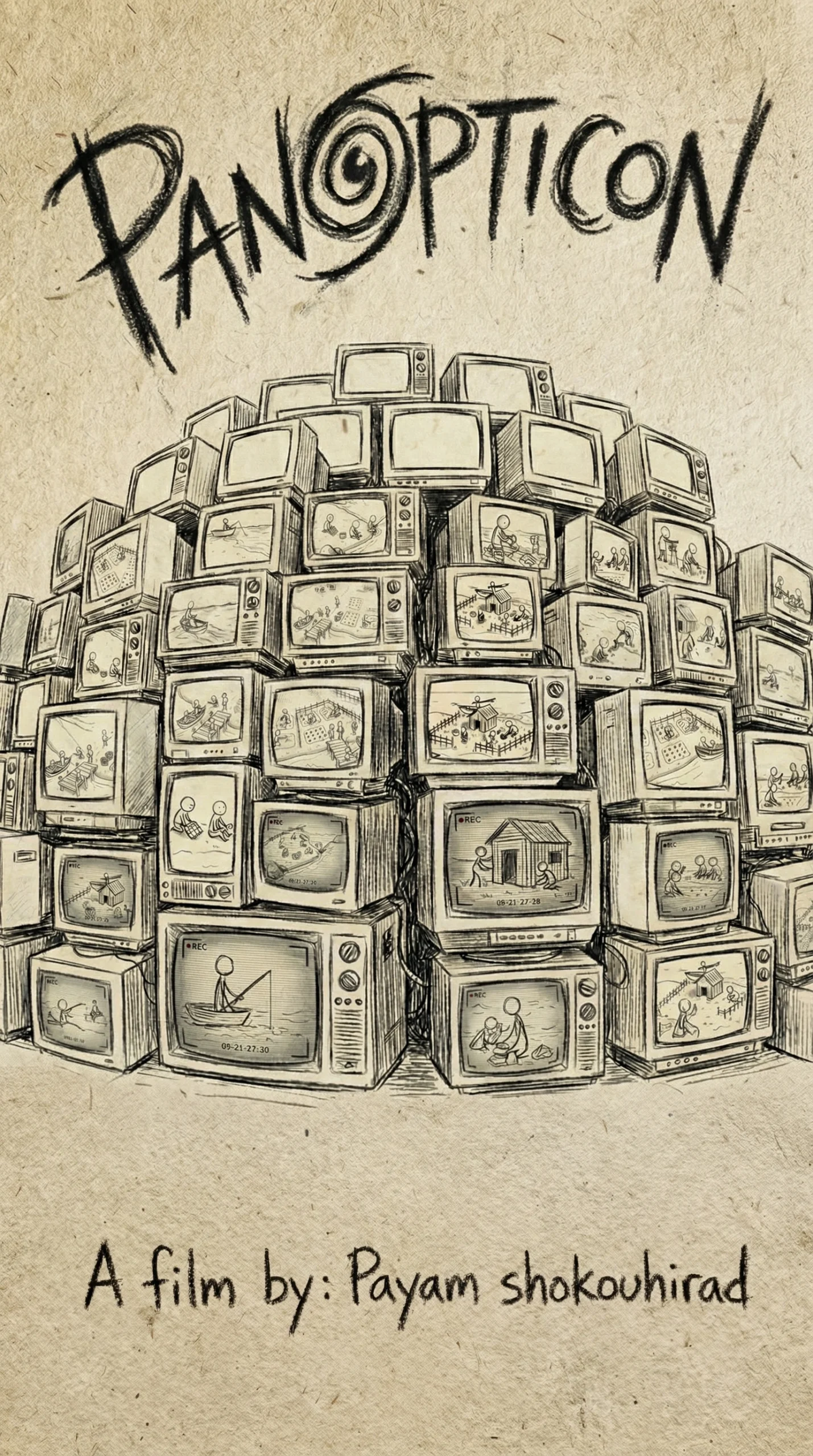 Panopticon (2D Animation, In Production, 2027) Written & Directed by Payam Shokouhirad