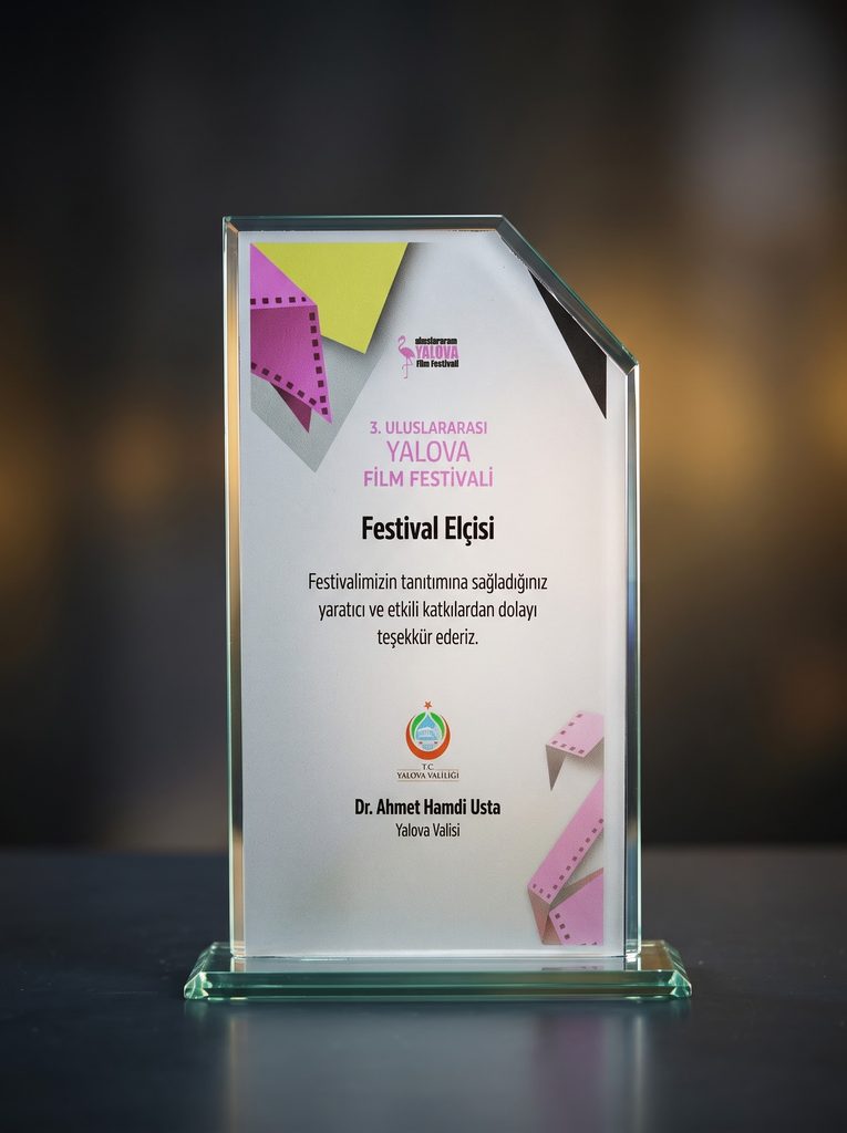 Cultural Ambassador Award at the 2026 Yalova International Film Festival